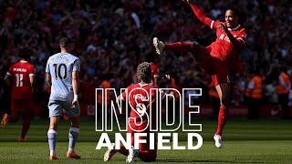 Inside Anfield Liverpool 11 Aston Villa  FIRMINO SCORES LATE AHEAD OF EMOTIONAL FAREWELL [upl. by Solnit]