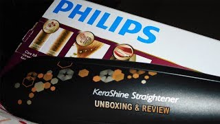 Philips Hair Straightener hp8316 unboxing amp review NEW [upl. by Xyno164]