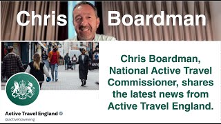 17 Sept 2024 National Active Travel Commissioner Chris Boardman on next steps and lessons learned [upl. by Joyan640]