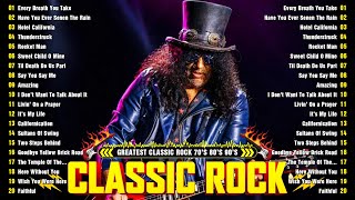 Classic Rock Songs 70s 80s 90s Full Album  Metallica Nirvana Queen Pink Floyd Bon Jovi [upl. by Atse]