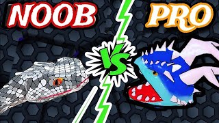 Snake ClashiO MAX Level EPICNoob vs Pro  Epic Battle of Skills Gameplay13 [upl. by Chatwin]