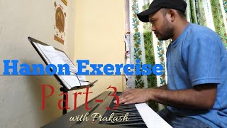 Hanon Exercise Part3 With Prakash Nepali PSN Music Academy [upl. by Yhtak]