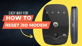 How to reset JIO modem in easy way  Malayalam [upl. by Marcelo698]