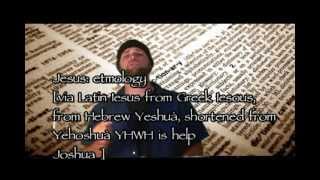 quotWhat is His Sons Namequot A closer look at the name יהושוע Yahushua 1of9 [upl. by Fifi]