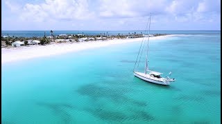 ep25  Sailing Barbuda  HallbergRassy 54 Cloudy Bay  May 2018 [upl. by Aitnic]