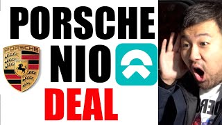 NIO STOCK EXPLOSIVE NEWS⭐️ PORSCHE BATTERY SWAP PARTNER 🚀 [upl. by Vetter]