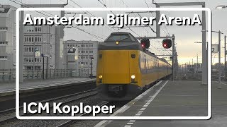 ICM komt aan op station Amsterdam Bijlmer ArenA [upl. by Acinimod]