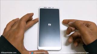 FORGOT PASSWORD  How to Unlock and Hard Reset Xiaomi Redmi 5 and Redmi 5 Plus [upl. by Devinna]