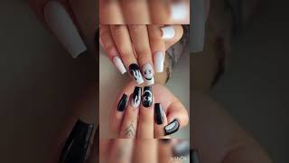 Flame nail designs 🥵🥰nails nailart flamenails viralshort [upl. by Namwen]