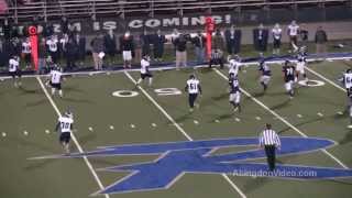 Abingdon High School Falcon Football Highlights 2013 [upl. by Talbert121]