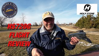 Holy Stone HS720G GPS 4K Camera Drone  Full Flight Test and Unboxing [upl. by Atal307]