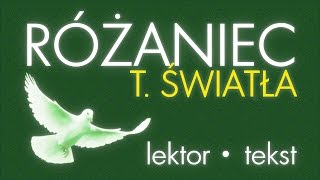 Różaniec  Tajemnice ŚWIATŁA  z lektorem [upl. by Nomyaw574]