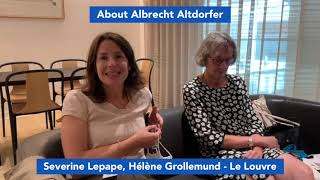 Severine Lepape amp Hélène Grollemund Le Louvre about Albrecht Altdorfer [upl. by Sall593]