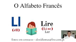 O ALFABETO FRANCÊS E A PRONÚNCIA DAS LETRAS [upl. by Ahsenek]