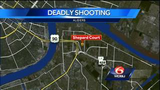 Police investigate fatal shooting in Algiers [upl. by Atikihs570]