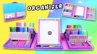 DIY FOLDER ORGANIZER or Tri Fold Set  Back to School  aPasos Crafts DIY [upl. by Elcarim]