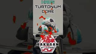 Bakugan of the Day 8 Haos Turtonium Core Bakugan Battle Planet [upl. by Ahsilad]