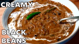 RESTAURANT STYLE DAL MAKHANI RECIPE USING BLACK BEANS [upl. by Coleman]