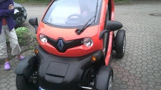 Testdrive with Renault Twizy 18 PS [upl. by Nickey]