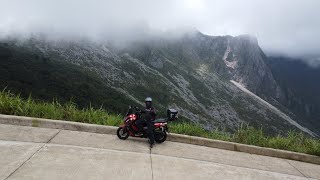 solo ride experience to Mt Kilang Pass  The Blazing Mountain of the Gods Calanasan Apayao [upl. by Collimore20]