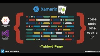 Xamarin  Tabbed Page [upl. by Anerres173]