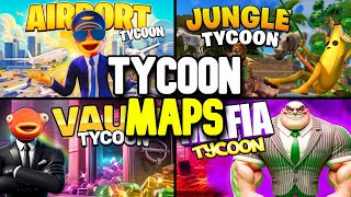 20 BEST Fortnite Tycoon Creative Maps in 2024 [upl. by Yelsnit]