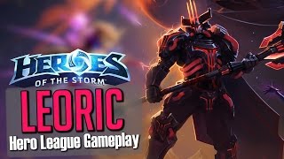 Heroes of the Storm Leoric  Master Hero League Gameplay Braxis Holdout [upl. by Rimola]