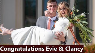 America’s Got Talent Evie Clair married to Clancy Thomas [upl. by Nylyram]