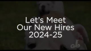 Bolles 202425 New Hires [upl. by Sidky]