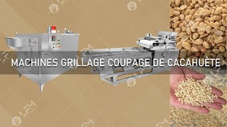 Machines De Grillage Et De Coupage De Cacahuètes [upl. by Nrojb]