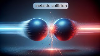 Perfectly Inelastic Collision in 1D Simplified Physics [upl. by Yllor]