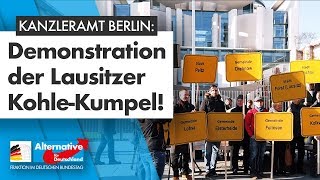 Demonstration der Kohlekumpel vor dem Kanzleramt Berlin [upl. by Jennine]