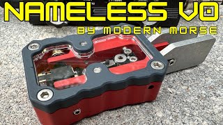 Modern Morse Nameless v0 CW Key [upl. by Rizzo587]