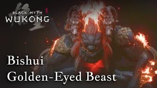 Black myth wukong  Bishui Golden Eyed Beast boss  shorts ytvideo gaming [upl. by Ys]