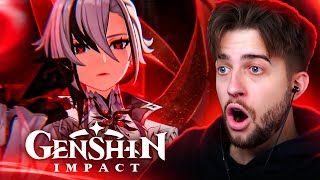 New GENSHIN IMPACT Fan Reacts to EVERY Character Trailer [upl. by Dnomso781]