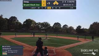 Bryant Black Sox  vs Swag 20241012 [upl. by Asseralc609]