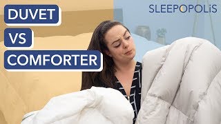 Duvet vs Comforter  Is There a Difference [upl. by Yknip]