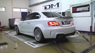 AKRAPOVIC Exhaust BMW 1 M [upl. by Asnerek930]