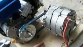 How to Build an EngineAlternator Generator 22 Putting it Together [upl. by Elroy747]