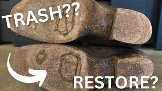 Cowboy Boots TOTAL RESTORATION [upl. by Ardnod544]