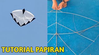 Cara Membuat Layangan Papiran Khas Lampung [upl. by Eninnej]