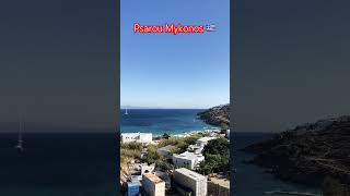 Psarou Mykonos Panoramic View 🇬🇷 marveler [upl. by Yehudi]