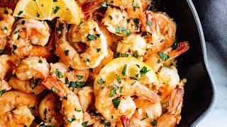 Lemon Garlic Butter Shrimp [upl. by Atinob763]