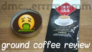 Caffe Di Italia Ground Coffee Review [upl. by Emily808]