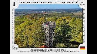 Aussichtsturm Zabelstein [upl. by Doykos99]