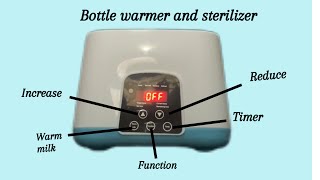 Baby Bottle Warmer amp Sterilizerfoodwarmer [upl. by Farl901]