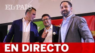 DIRECTO VOX Rueda de prensa de Santiago ABASCAL tras las ELECCIONES ANDALUZAS [upl. by Airdnek967]