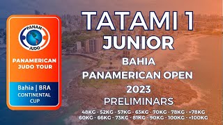 Copa Panamericana Junior Bahia 2023 Tatami 1 Preliminares [upl. by Cherlyn992]