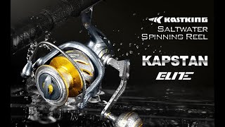 KastKing Kapstan Elite Saltwater Spinning Reel [upl. by Enilehcim]