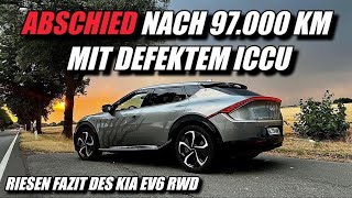 KIA EV6 Erfahrungsbericht nach 97000 km Akku Zustand Defekte ICCU Kosten uvm [upl. by Nonna]